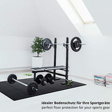 Carica l'immagine nel visualizzatore di Gallery, Tappeto da fitness a puzzle – set di 18 pezzi | black