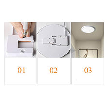 Carica l'immagine nel visualizzatore di Gallery, Yafido LED Plafoniera 18W Ultra magro UFO Pannello Rotondo Bianco Freddo - Ilgrandebazar