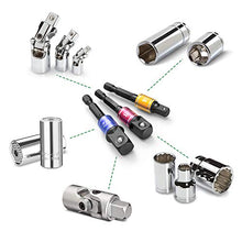 Carica l'immagine nel visualizzatore di Gallery, METAKOO Adattatore a Bussola, Esagonale, 1/4", 3/8", 1/2",... - Ilgrandebazar