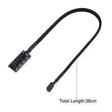 Carica l'immagine nel visualizzatore di Gallery, Bewinner 4 pin Fan Hub PWM, Maschio a 4 Cavo Sata per CPU Fans Hub, CPU... - Ilgrandebazar