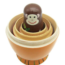 Carica l'immagine nel visualizzatore di Gallery, ZHUOTOP Cute Animal Nesting Babushka Russian Doll Matryoshka Hand Paint... - Ilgrandebazar