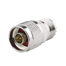 Carica l'immagine nel visualizzatore di Gallery, TengKo Coassiale RF Adattatore N Maschio a Femmina UHF 2 Pack