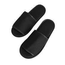 Carica l'immagine nel visualizzatore di Gallery, Pantofole Usa e getta aperto Estate portatile EU 35-43, Noir*blanc - Ilgrandebazar