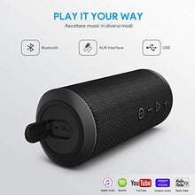 Carica l'immagine nel visualizzatore di Gallery, Zamkol Altoparlante Bluetooth Portatile 5200mAh, 24W Cassa Wireless Nero