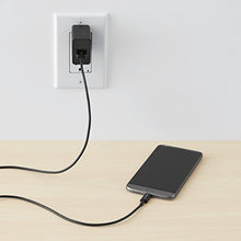 Carica l'immagine nel visualizzatore di Gallery, AmazonBasics - Cavo USB da maschio Type-C a USB-A 2.0, 0.9 m, Nero - Ilgrandebazar