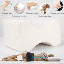 Carica l'immagine nel visualizzatore di Gallery, Cuscino per ginocchia dormire, Cuscini gambe ortopedico con schiuma...