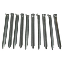Carica l'immagine nel visualizzatore di Gallery, 10T - PEG IT 10VP-22SV, Set di picchetti, 22 cm, Colore: Argento