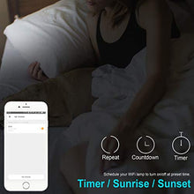 Carica l'immagine nel visualizzatore di Gallery, Smart WiFi E27 Light socket, Aicase Intelligent WLAN [2 pezzi] Home Remote... - Ilgrandebazar