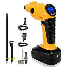 Carica l'immagine nel visualizzatore di Gallery, KYG Compressore Auto Portatile Automatico Aria Mini Pompa...