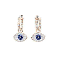 Carica l'immagine nel visualizzatore di Gallery, Swarovski Cerchi Symbolic Evil Eye, Cristallo Multicolore, Placcati Nella... - Ilgrandebazar