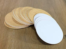 Carica l'immagine nel visualizzatore di Gallery, eSplanade Sottobicchieri usa e getta, realizzati con carta Marrone Rotondo. - Ilgrandebazar