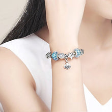 Carica l'immagine nel visualizzatore di Gallery, Qings Bracciali Charm e Ciondoli Placcato Argento per Donna, Bambine e...