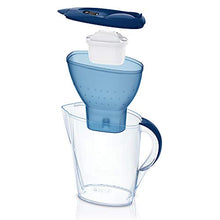 Carica l'immagine nel visualizzatore di Gallery, Brita Marella Kit Caraffa con 7 Filtri Maxtra+ Inclusi, Plastica, Blu, 2,4... - Ilgrandebazar