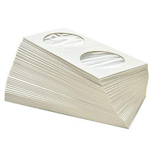 Carica l'immagine nel visualizzatore di Gallery, byou Cartoncini per Monete,Cardboard Coin Holder 100 pezzi 50 * 25mm+31.5mm - Ilgrandebazar
