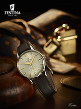 Carica l'immagine nel visualizzatore di Gallery, Festina Orologio Analogico Unisex con Cinturino in Pelle F20248/2 - Ilgrandebazar