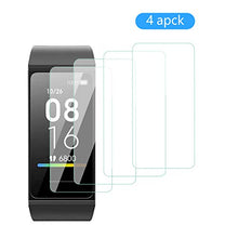 Carica l'immagine nel visualizzatore di Gallery, Aerku Pellicola Vetro Temperato per Xiaomi Mi Band 4C [4 Pezzi], 2.5D Ultra...
