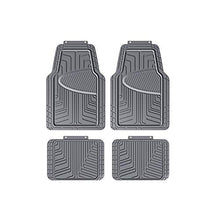 Carica l'immagine nel visualizzatore di Gallery, AmazonBasics - Set da 4 tappetini in gomma per auto, SUV, camion, Grigio - Ilgrandebazar