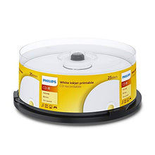 Carica l'immagine nel visualizzatore di Gallery, Philips 103164 25 x CD-R - 700MB / 80min, printabile
