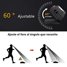 Carica l'immagine nel visualizzatore di Gallery, Lampada Frontale LED USB Ricaricabile, ZOYJITU lampada da testa...