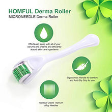 Carica l'immagine nel visualizzatore di Gallery, Homful Titanio Micro-ago Derma Roller 0.5mm 540-aghi Trattamento verde - Ilgrandebazar