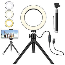 Carica l'immagine nel visualizzatore di Gallery, Luce ad Anello LED, Eletorot 6” Ring Light Lampada per Selfie Estetista...