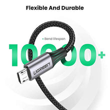 Carica l'immagine nel visualizzatore di Gallery, UGREEN Cavo Micro USB 2 Pezzi, in Nylon Supporta 0.5M - Ilgrandebazar