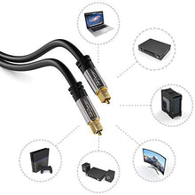 Carica l'immagine nel visualizzatore di Gallery, KabelDirekt 1m Cavo TOSLINK, (Ottico Audio Digitale, Connettore TOSLINK 1 m