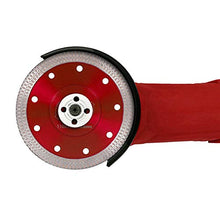 Carica l'immagine nel visualizzatore di Gallery, Disco Diamantato 115mm Sottile professionale Taglio a secco con taglio Rosso - Ilgrandebazar