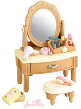 Carica l'immagine nel visualizzatore di Gallery, SYLVANIAN FAMILIES- TAV Beauty+sgab (pers escl) Sistema di Gioco,...
