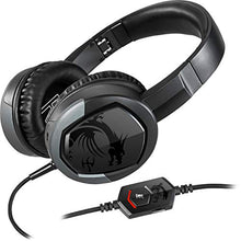 Carica l'immagine nel visualizzatore di Gallery, MSI Immerse GH30 V2 cuffia gaming con logo serigrafato nero, controller...