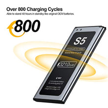 Carica l'immagine nel visualizzatore di Gallery, EMNT Batteria per Samsung Galaxy S5, 3210mAh batteria S5【3210mAh】 - Ilgrandebazar