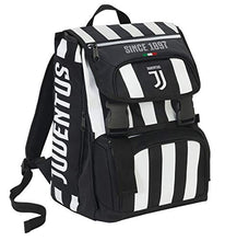 Carica l'immagine nel visualizzatore di Gallery, Zaino Estensibile Big Juventus Coaches, 28 Lt, Bianco/Nero, 41 cm