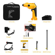 Carica l'immagine nel visualizzatore di Gallery, KYG Compressore Auto Portatile Automatico Aria Mini Pompa...