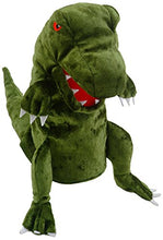 Carica l'immagine nel visualizzatore di Gallery, Fiesta - Marionetta a Forma di Dinosauro,di Peluche, Colore: Verde - Ilgrandebazar