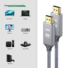 Carica l'immagine nel visualizzatore di Gallery, Cavo HDMI 4k Ultra HD [2m],Cavi 2.0 alta velocità Supporta Ethernet 2m