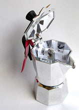 Carica l'immagine nel visualizzatore di Gallery, Bialetti Mokina Caffettiera Alluminio, Tazze 0,5, Argento, 13x6.5x12 cm - Ilgrandebazar