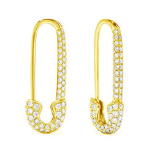 Carica l'immagine nel visualizzatore di Gallery, Orecchini a cerchio per cartilagine, in argento Sterling, con zirconia...