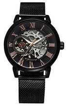 Carica l'immagine nel visualizzatore di Gallery, RSVOM Orologi automatici da uomo, orologio analogico meccanico con cinturino... - Ilgrandebazar