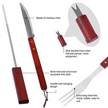 Carica l'immagine nel visualizzatore di Gallery, Fixkit Set di Utensili Barbecue 18 Pezzi Completo Attrezzi BBQ in 18