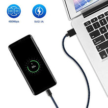 Carica l'immagine nel visualizzatore di Gallery, LTDNB Cavo USB C, [3 Pezzi,1M+1M+2M] Nylon Type-C Compatibile per...