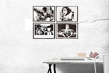 Carica l'immagine nel visualizzatore di Gallery, Poster The Flash Justice League Handmade Graffiti Street Art - Artwork