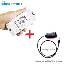 Carica l'immagine nel visualizzatore di Gallery, Docooler, telecomando Sonoff TH10 WiFi Smart Temp.Control, impermeabile - Ilgrandebazar