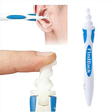 Carica l'immagine nel visualizzatore di Gallery, Pulitore Orecchie con 16 Testine Sostituibili in Silicone, Detergente per...
