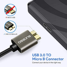 Carica l'immagine nel visualizzatore di Gallery, SUCESO Cavo Micro B a USB 3.0 A 5Gbps [0.5M] di Sincronizzazione 0.5M
