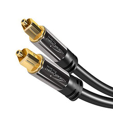 Carica l'immagine nel visualizzatore di Gallery, KabelDirekt 1m Cavo TOSLINK, (Ottico Audio Digitale, Connettore TOSLINK 1 m