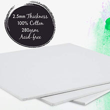 Carica l'immagine nel visualizzatore di Gallery, Zenacolor - Set di 10 Tele Cartonate per 10 (30 x 40 cm) - Ilgrandebazar