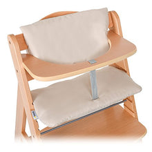 Carica l'immagine nel visualizzatore di Gallery, Hauck, set di 2 cuscini imbottiti qualità per seggiolone Alpha, con Beige