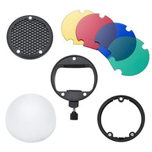 Carica l'immagine nel visualizzatore di Gallery, INSSTRO Flash Diffusore Luce Softbox Speedlite Kit accessori con...