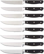 Carica l'immagine nel visualizzatore di Gallery, AmazonBasics - Set Premium di coltelli da carne, 8 pezzi - Ilgrandebazar