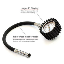 Carica l'immagine nel visualizzatore di Gallery, TireTek Flexi-Pro - Misuratore di pressione per pneumatici auto e moto,...